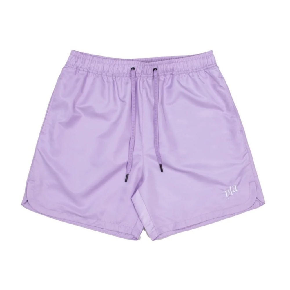 New YoungLA 123 PASTEL FLOW SHORTS Purple Small